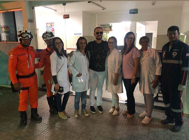 Obrigado por cuidar de mim com tanto carinho. (Foto: Instagram do artista)