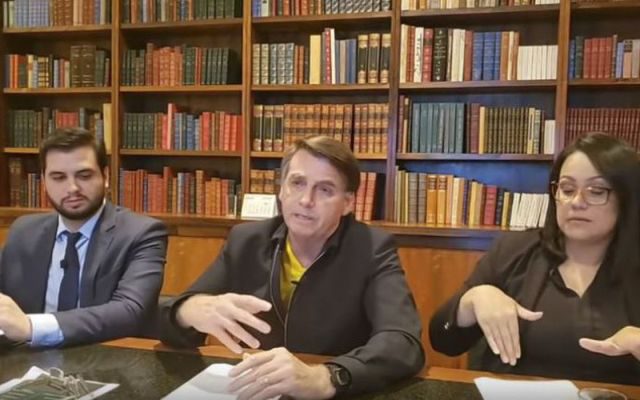 Live semanal Bolsonaro