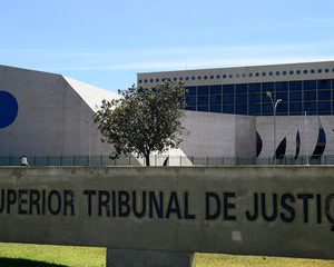 Fachada do edifício sede do  Superior Tribunal de Justiça (STJ)